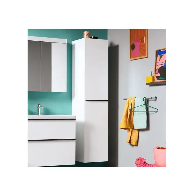 Колонна подвесная, 1 дверка SX 40*24*176h белый глянцевый-22