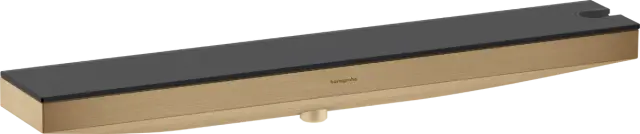 Аксессуар для ванной HANSGROHE RAINFINITY 26858140 стекло в цвете graphite/шлифованная бронза