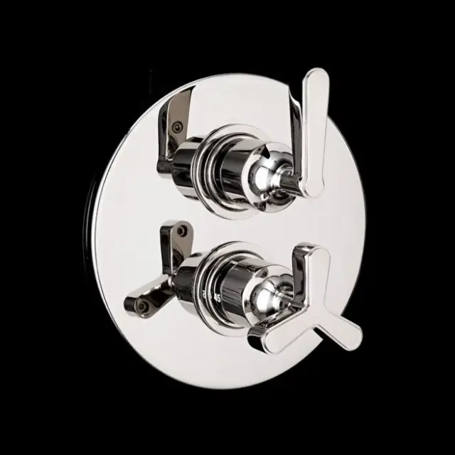 Внешняя часть встраиваемого термостата для душа DEVON&DEVON MANHATTAN