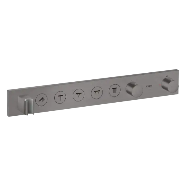 Термостат AXOR ShowerSolutions 18358340 цвет-шлифованный черный хром