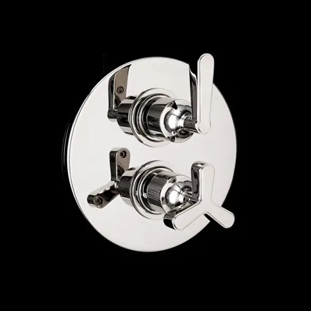 Внешняя часть встраиваемого термостата для душа DEVON&DEVON MANHATTAN