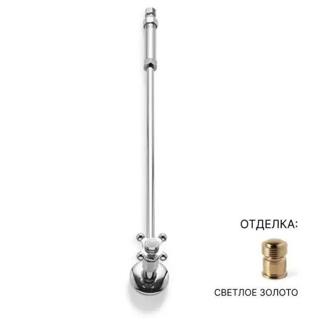 Запорный кран с удлинителем DEVON&DEVON