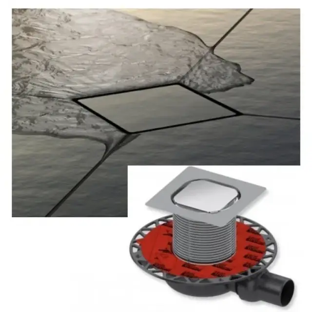 Дренажный комплект для душа Tece Drainpoint S