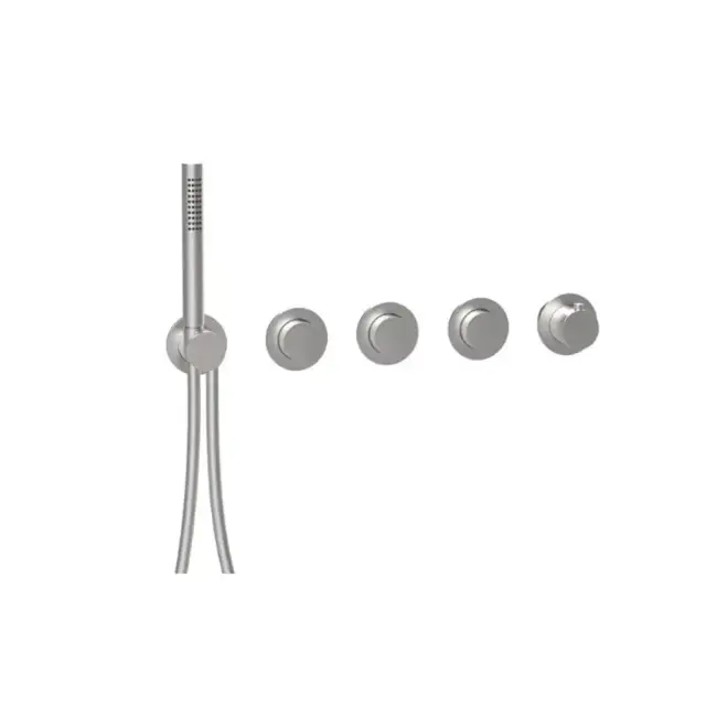 Термостат Almar Modular E180434.316 цвет-BRUSHED STAINLESS STEEL