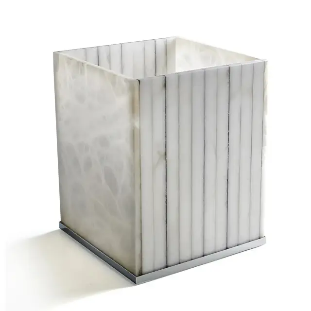 Корзина 3SC RIGATO AL65NL цвет-alabaster/nickel