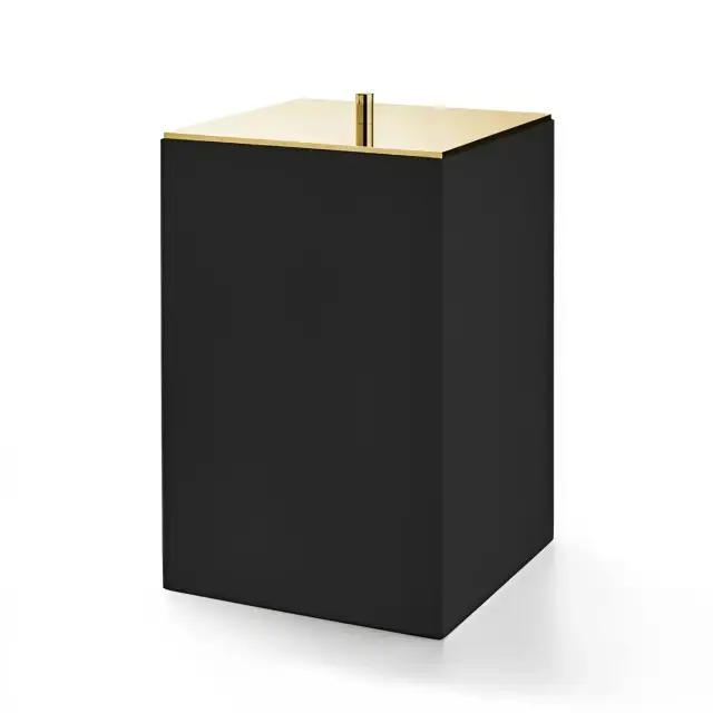 Корзина 3SC BeMood Black BEMN64AGO цвет-black/gold matte