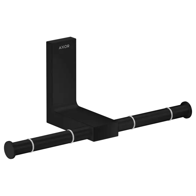 Держатель для туалетной бумаги AXOR UNIVERSAL RECTANGULAR 42657670 матовый черный