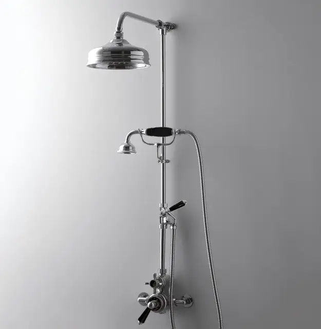 Душевая стойка Devon&Devon MARK3182CR + MARK618CRBD + MARM74CRBD MARK3182CR + MARK618CRBD + MARM74CRBD хром