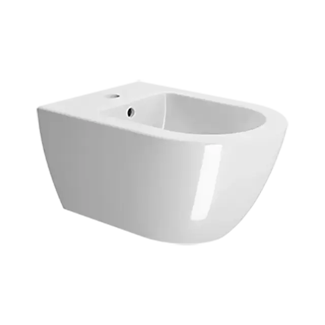 Биде GSI Pura 8865111 белый блестящий