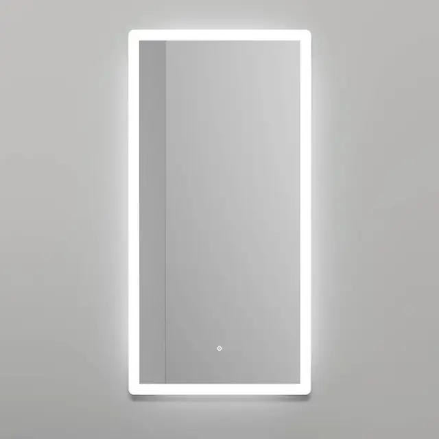 Зеркало для ванной SALINI ARMONIA прямоугольное с двойной LED подсветкой