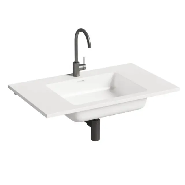 Раковина подвесная матовая SALINI ONDA 80