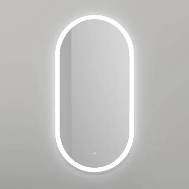 Зеркало для ванной SALINI ARMONIA овальное c двойной LED подсветкой