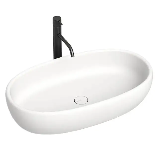 Раковина накладная матовая SALINI LUCE