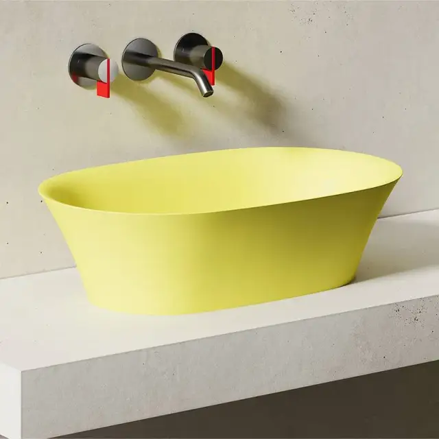 Раковина накладная матовая SALINI MONA