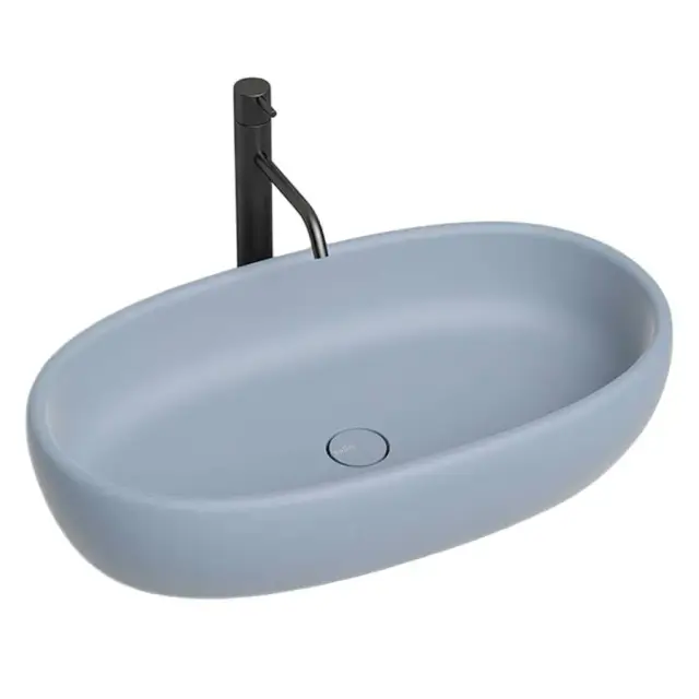 Раковина накладная матовая SALINI LUCE