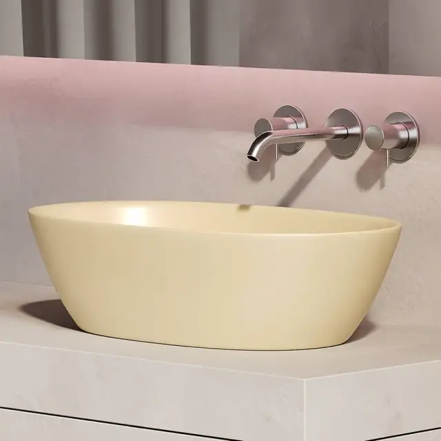 Раковина накладная матовая SALINI SOFIA