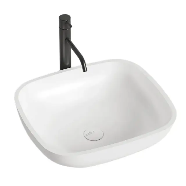 Раковина накладная матовая SALINI GLORIA 08