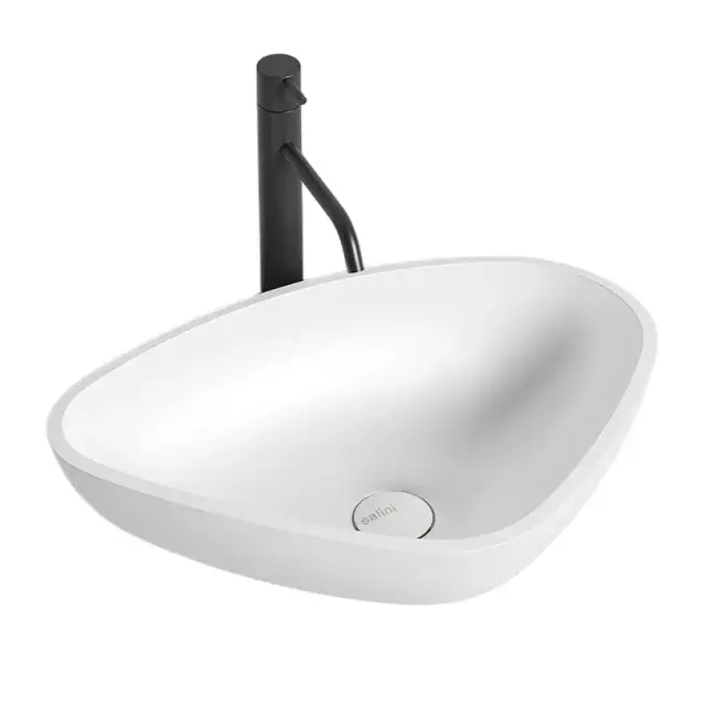 Раковина накладная матовая SALINI GLORIA 06