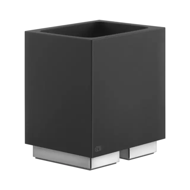 Стакан Gessi Rettangolo 20832#031 хром/черный