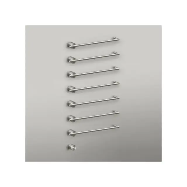 Полотенцесушитель электрический CEA EQUILIBRIO EQB17S = TRS01+SEL01(x7шт.)+BOT03 cталь матовая