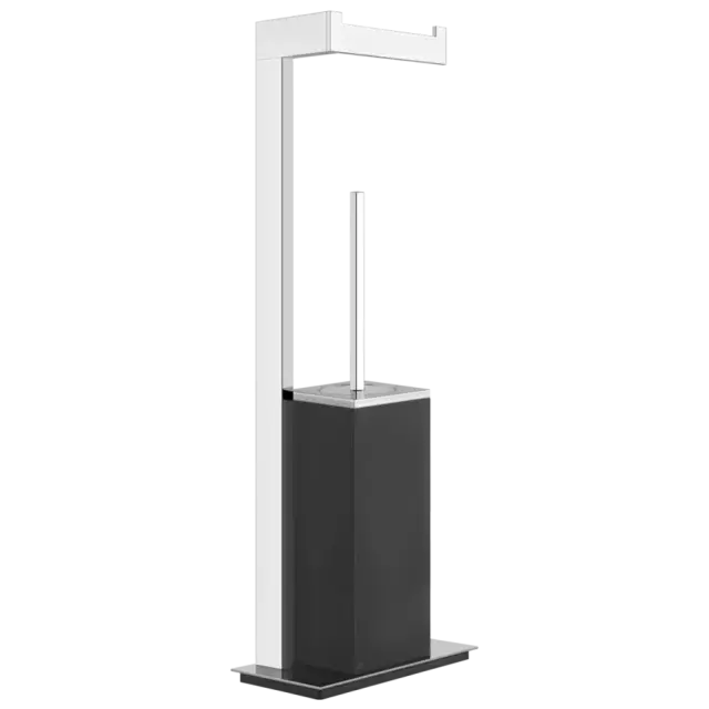 Ершик туалетный Gessi Rettangolo 20934#031 хром/черный