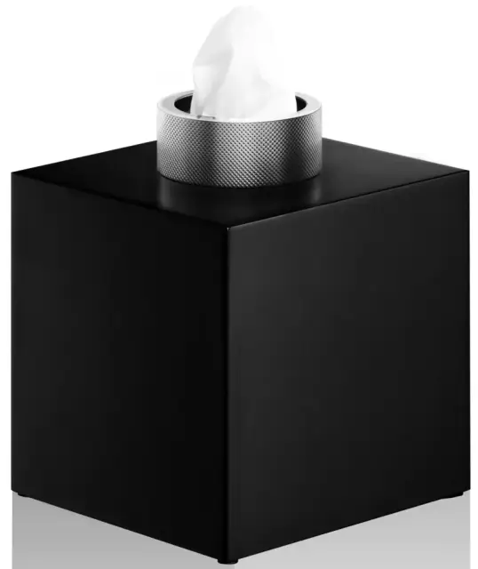 Контейнер для салфеток Decor Walther CLUB KB 0858660 Черный матовый / Хром