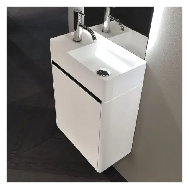 База под раковину Antonio Lupi SIMPLO SMPAMANI.DX BIANCO GOFFRATO-506