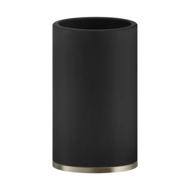 Стакан Gessi INCISO/VENTI20 58532#149 черный/FINOX BRUSHED NICKEL