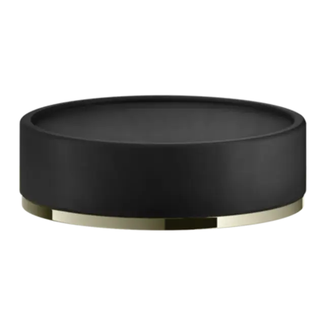 Мыльница Gessi INCISO/VENTI20 58526#720 черный/Металлик PVD