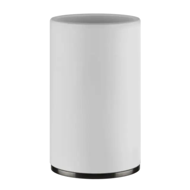 Стакан Gessi INCISO/VENTI20 58531#707 белый/Black Metal Brushed PVD