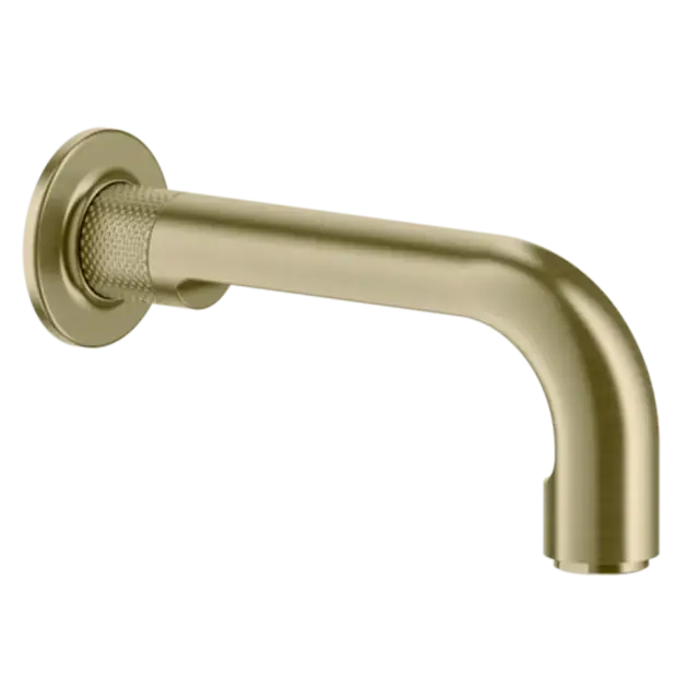Излив Gessi INCISO 58103#727 цвет-браш.латунь PVD