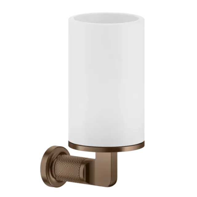 Стакан Gessi INCISO 58507#708 белый/браш.Медный PVD