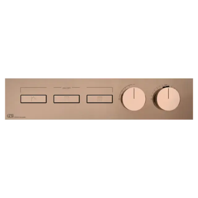 Термостат Gessi HI-FI 63014#030 Медный PVD
