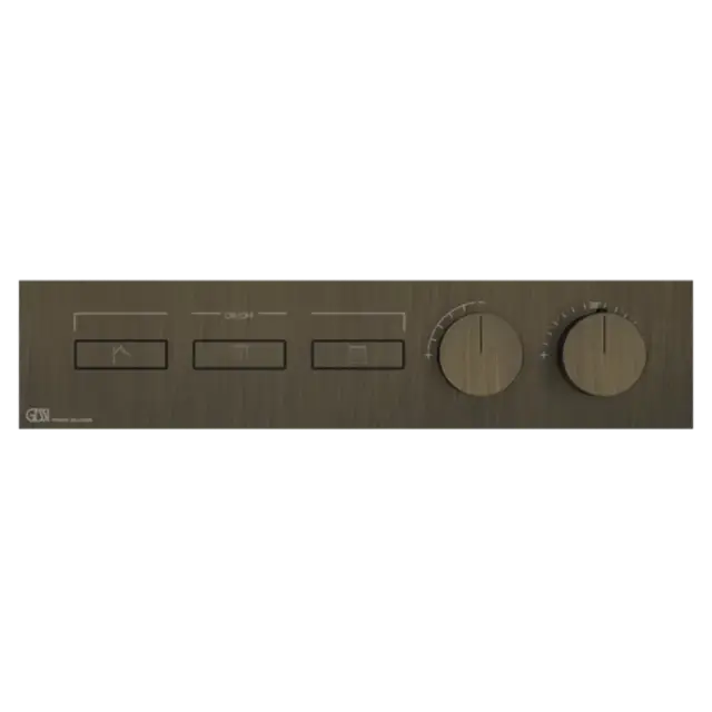 Термостат Gessi HI-FI 63014#713 античная латунь