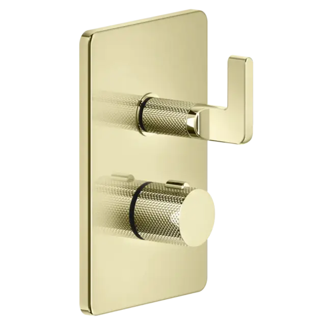 Термостат Gessi INCISO 58132#710 цвет-латунь PVD