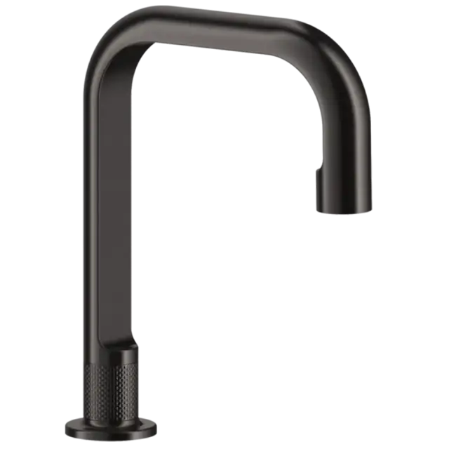Излив Gessi INCISO 58093#707 Black Metal Brushed PVD