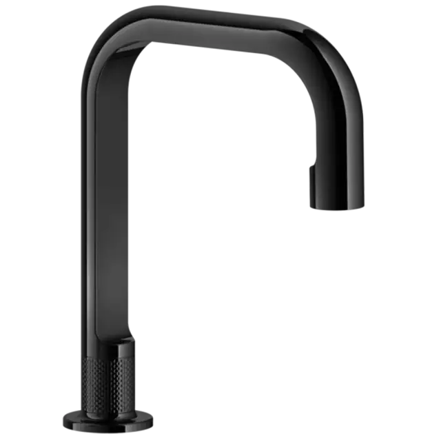 Излив Gessi INCISO 58093#706 Black Metal PVD