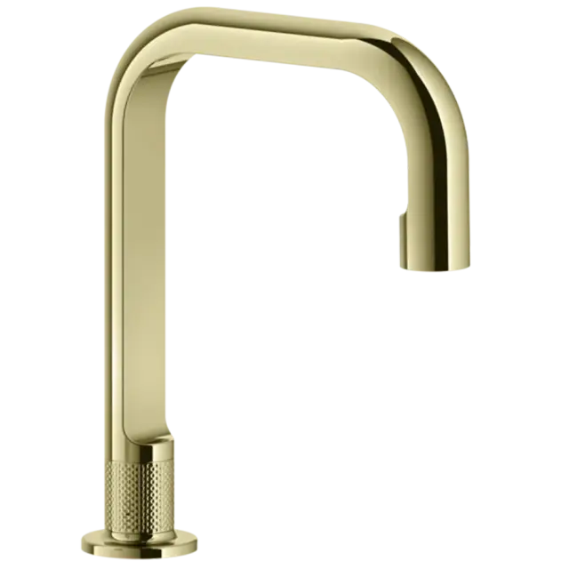 Излив Gessi INCISO 58093#710 цвет-латунь PVD