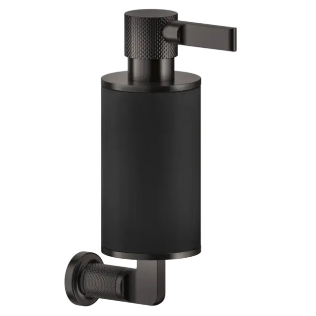 Дозатор Gessi INCISO 58514#707 черный/Black Metal Brushed PVD