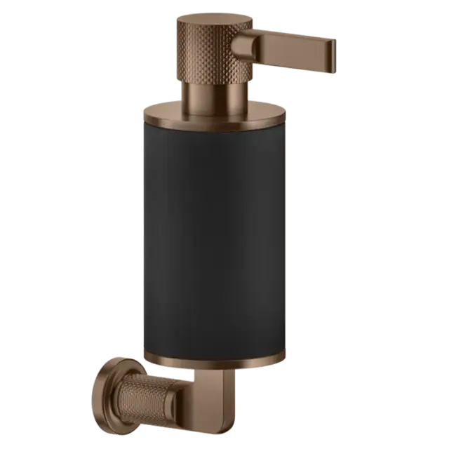 Дозатор Gessi INCISO 58514#708 черный/браш.Медный PVD