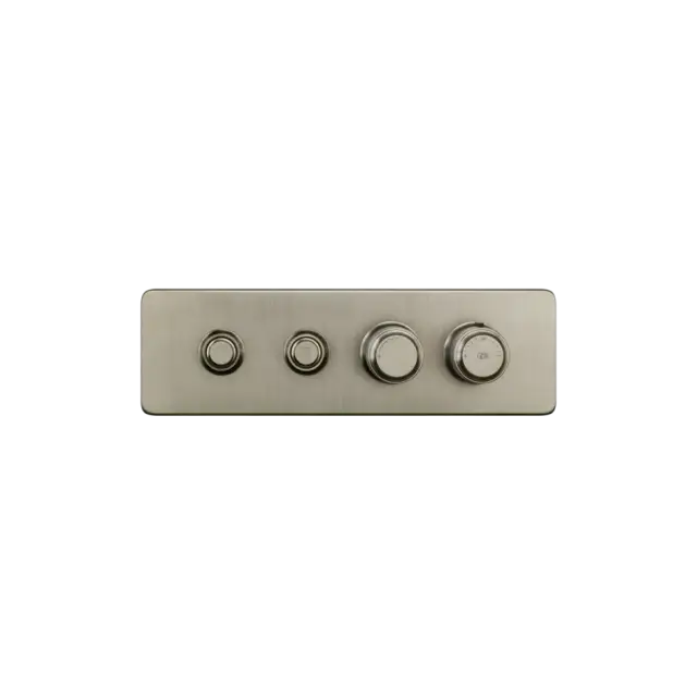 Термостат Gessi HI-FI ECLECTIC 65222#149 FINOX BRUSHED NICKEL