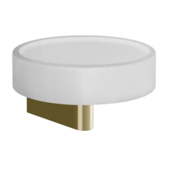 Мыльница Gessi ORIGINI 66401#710 цвет-белый/латунь PVD