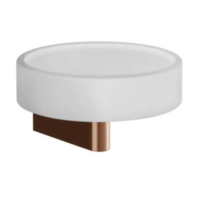 Мыльница Gessi ORIGINI 66401#030 белая/Медный PVD