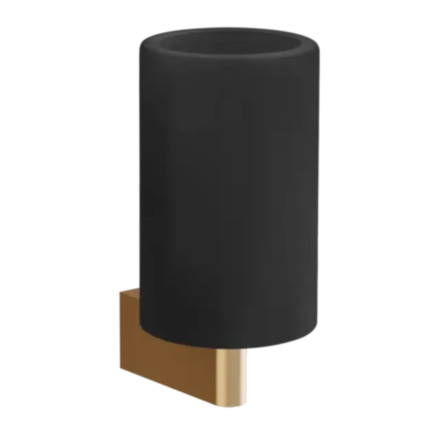 Стакан Gessi ORIGINI 66408#726 черный/Warm Bronze Brushed PVD