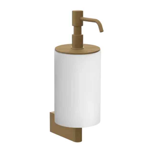 Дозатор Gessi ORIGINI 66413#713 белый/античная латунь