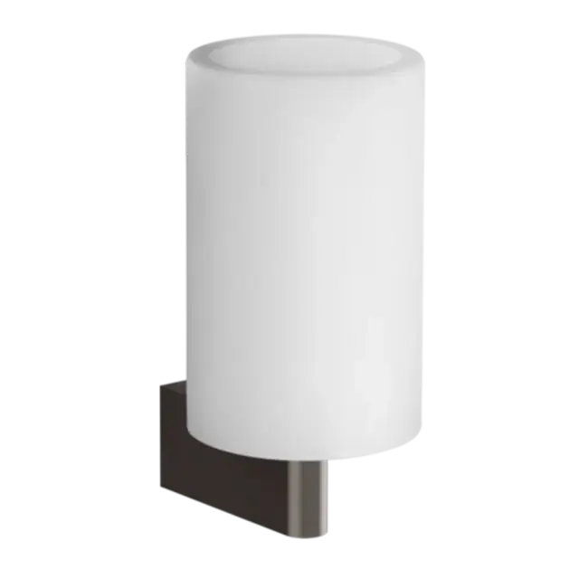 Стакан Gessi ORIGINI 66407#707 белый/Black Metal Brushed PVD