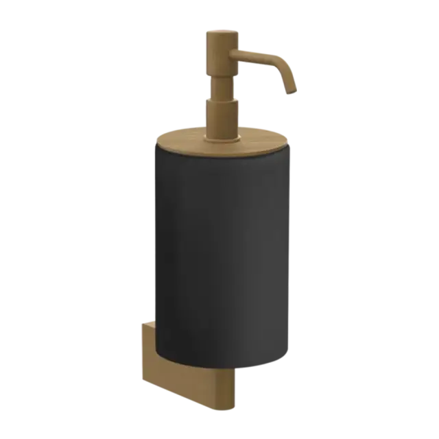 Дозатор Gessi ORIGINI 66414#713 черный/античная латунь