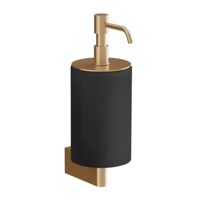 Дозатор Gessi ORIGINI 66414#726 черный/Warm Bronze Brushed PVD