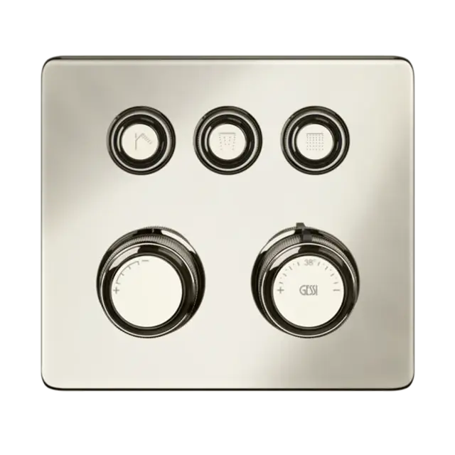 Термостат Gessi HI-FI ECLECTIC 65234#720 NICKEL PVD