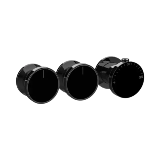 Термостат Gessi ORIGINI 66334#706 Black Metal PVD